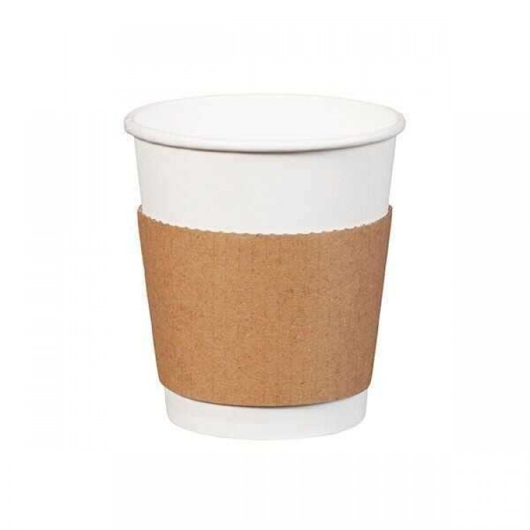 Bardak Taşıyıcı / 8 -9 - 12 oz / Sleeve / Kraft / 100'lük Paket