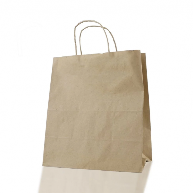 Çanta / Kağıt / Burgu Saplı / 25x12x31 / Kraft Çanta / Kağıt / Burgu Saplı / 25x12x31 / Kraft